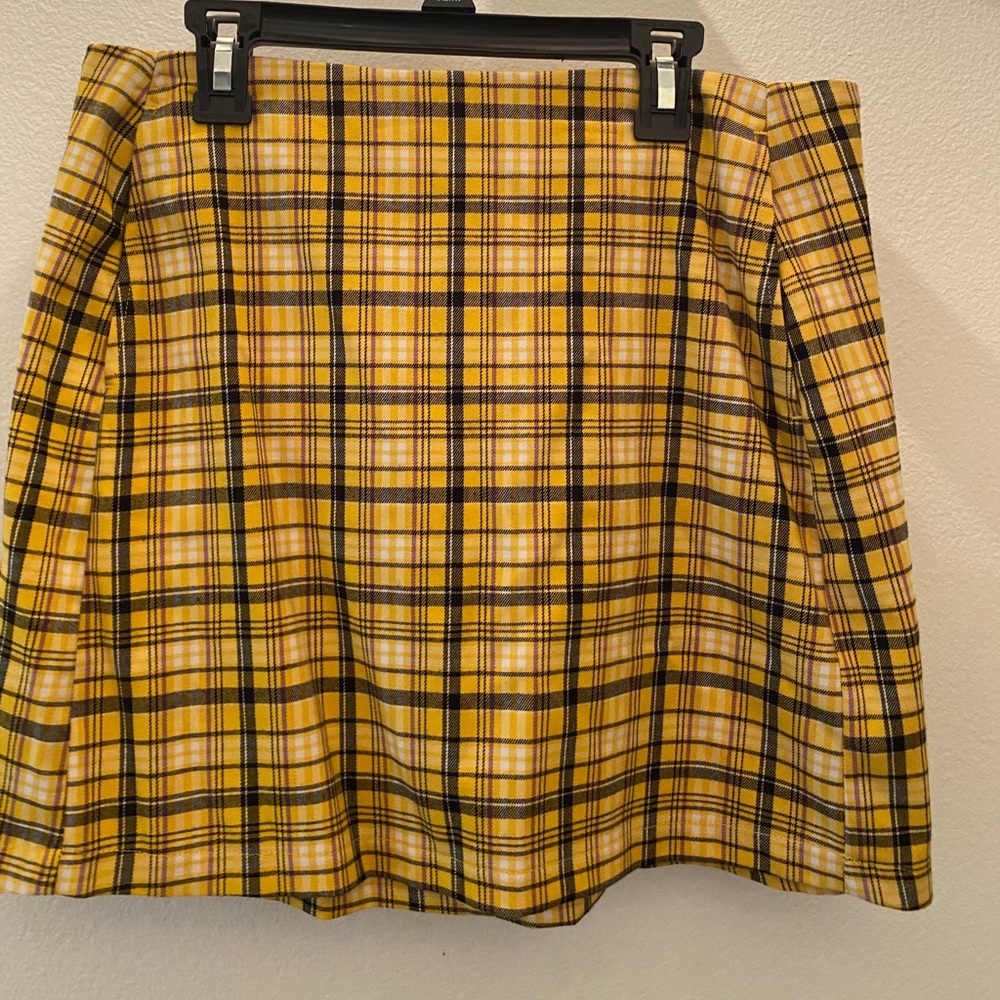 Plaid Urban Outfitters Mini Skirt